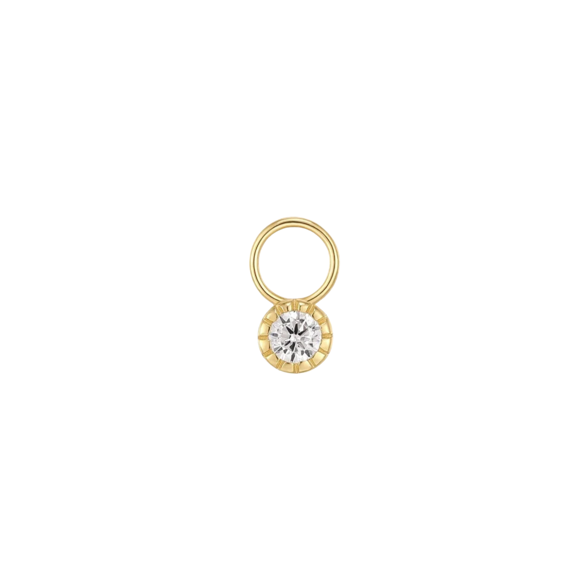 Gold Earring Charms