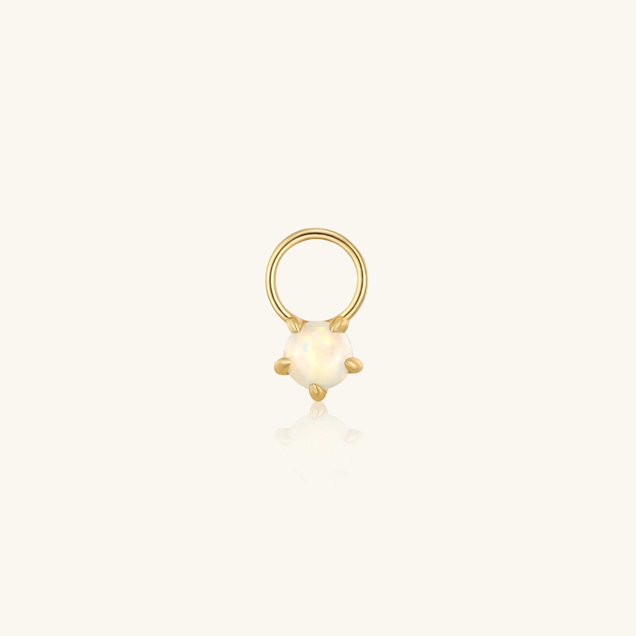 gold earring charms