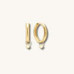 14k gold hoop earring charms