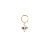 teardrop earring charms