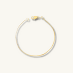 dainty gold tarnish free bracelet