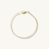 dainty gold tarnish free bracelet