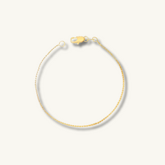 dainty gold tarnish free bracelet