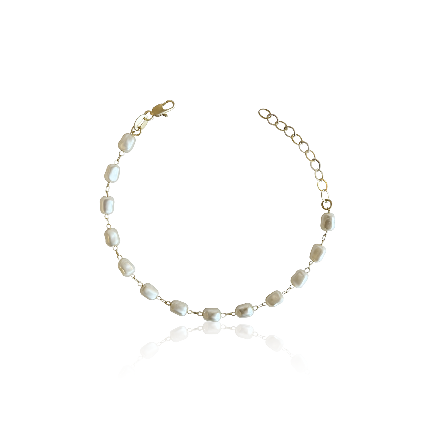 Baroque Pearl Bracelet Kate Gates Jewelry