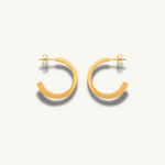 18k Gold Filled Hoops