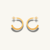 18k Gold Filled Hoops