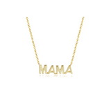 Mama Gold Necklace Kate Gates Jewelry