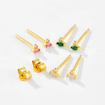 dainty stud earrings