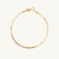 gold dot bracelet