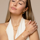 Haven Herringbone Bracelet Kate Gates Jewelry