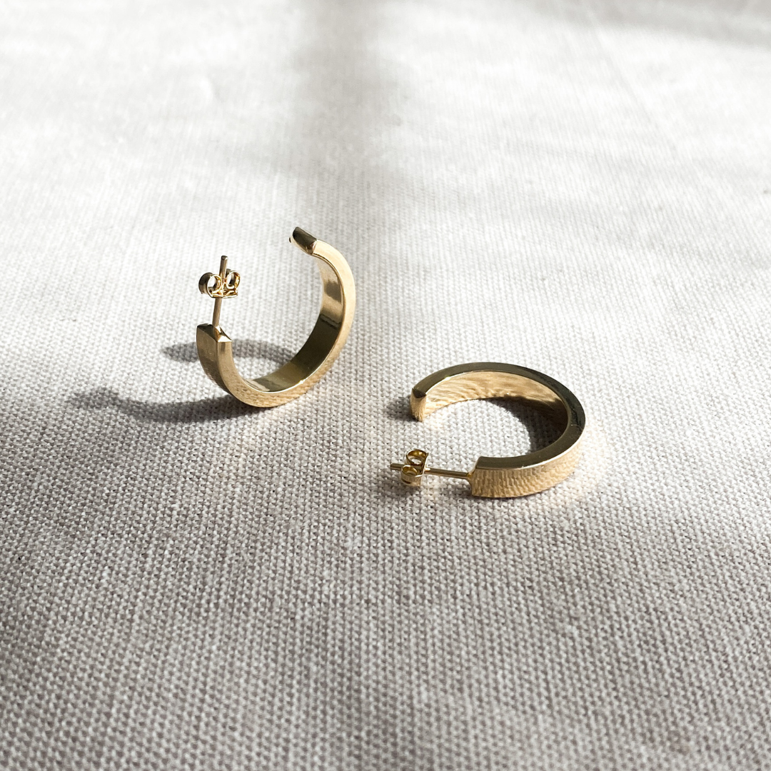 Lena Hoop Earrings Kate Gates Jewelry