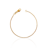 Simply Snake Bracelet 18K Gold Filled - Kate Gates Jewelry