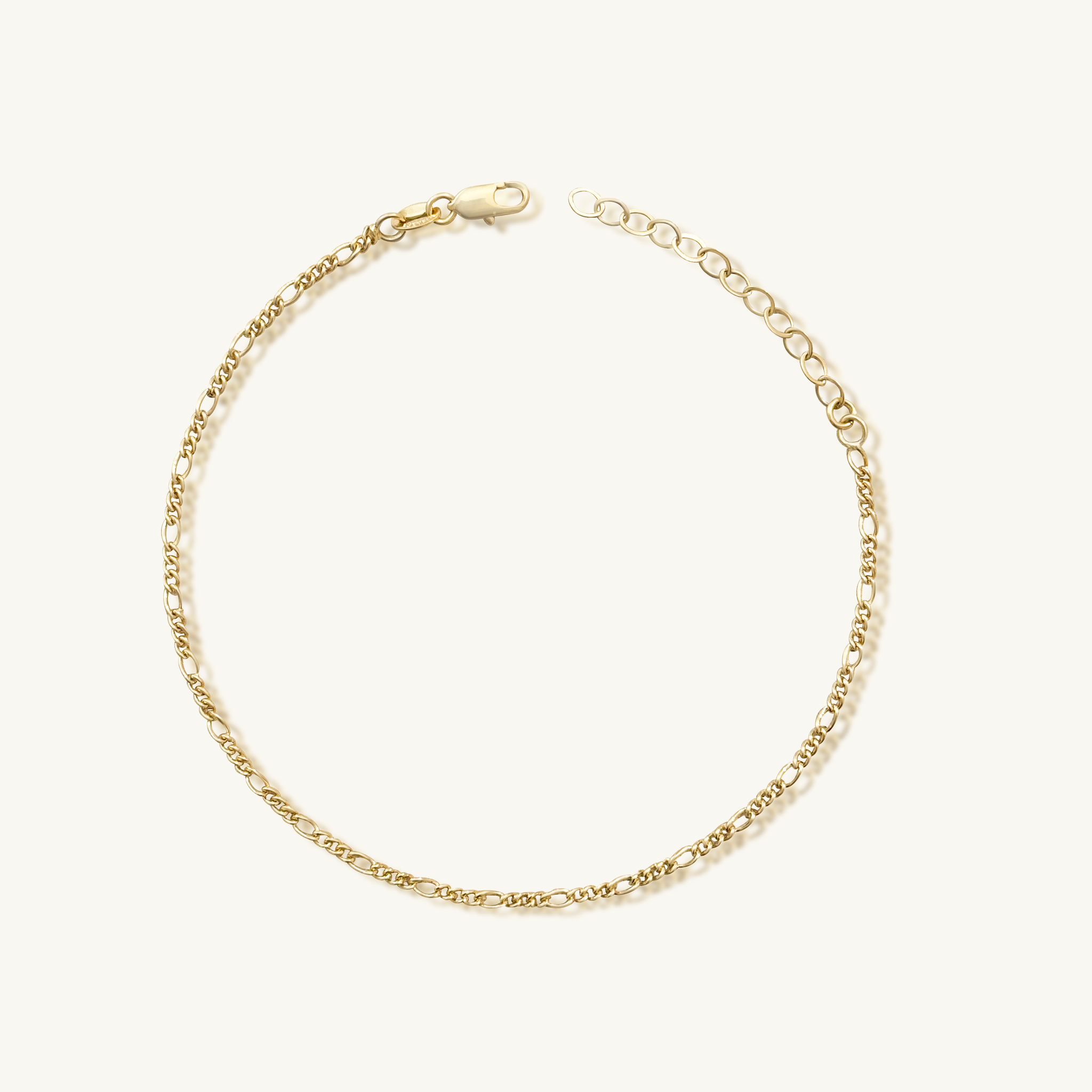 gold anklet jewelry from kate gates jewelry