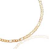 Mia 18K Gold Filled Three Link Bracelet - Kate Gates Jewelry