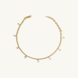 Gold Charm Anklet