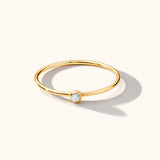 Dainty Opal Ring
