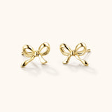 Girly Bow Studs