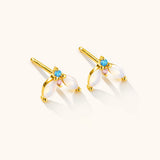 Marquise Opal Studs