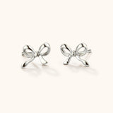 Girly Bow Studs