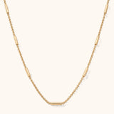 Tessa Bar Station Necklace