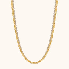 18k gold filled mariner necklace