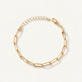 Peyton Paperclip Chain Bracelet
