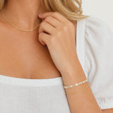 Britt Gold Tennis Bracelet