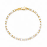Britt Gold Tennis Bracelet