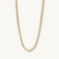 18k gold filled mariner necklace