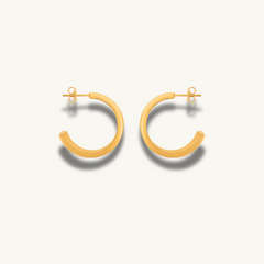 18k Gold Filled Hoops