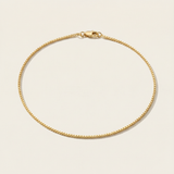 Dainty Box Chain Necklace