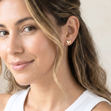 Blaire Gold Butterfly Studs