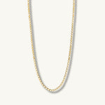 gold dot necklace