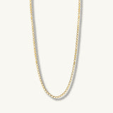 gold dot necklace