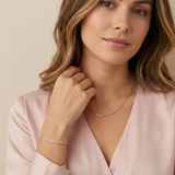 Natalie Solitaire Diamond Tennis Bracelet