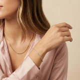 Natalie Solitaire Diamond Tennis Bracelet