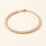 Blush Pink Tennis Bracelet