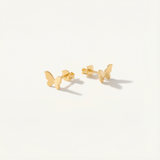 Blaire Gold Butterfly Studs