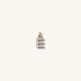 White Initial Necklace