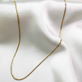 Cora 18K Gold Filled Double Link Necklace - Kate Gates Jewelry