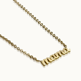 gold mama necklace
