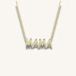 gold mama necklace