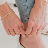 Bella Gold Dot Bracelet
