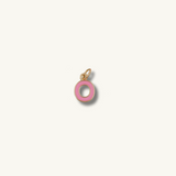 Pink Initial Necklace