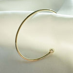 Marleen 18K Gold Filled Pearl Adjustable Cuff Bracelet - Kate Gates Jewelry
