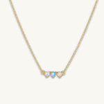 gold turquoise necklace