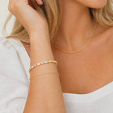 Britt Gold Tennis Bracelet